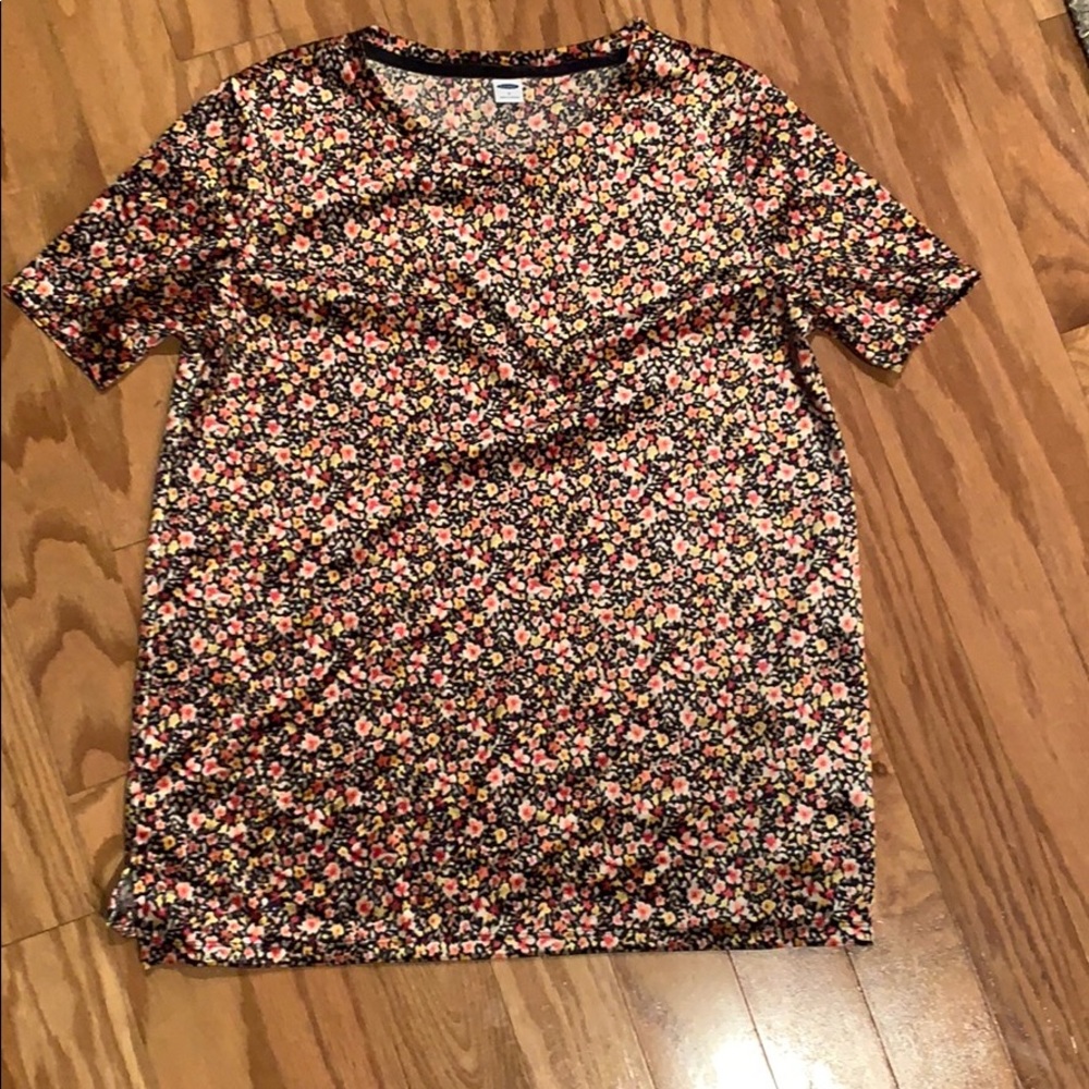 Velvet Short Sleeve Top